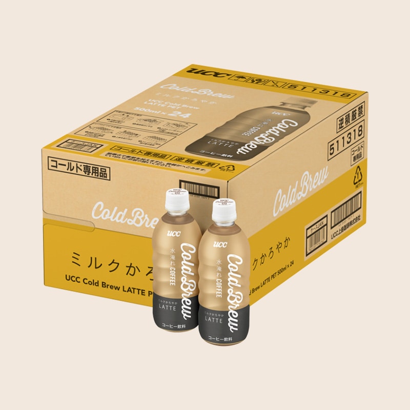 【アウトレット】UCC Cold Brew LATTE PET500ml×24本