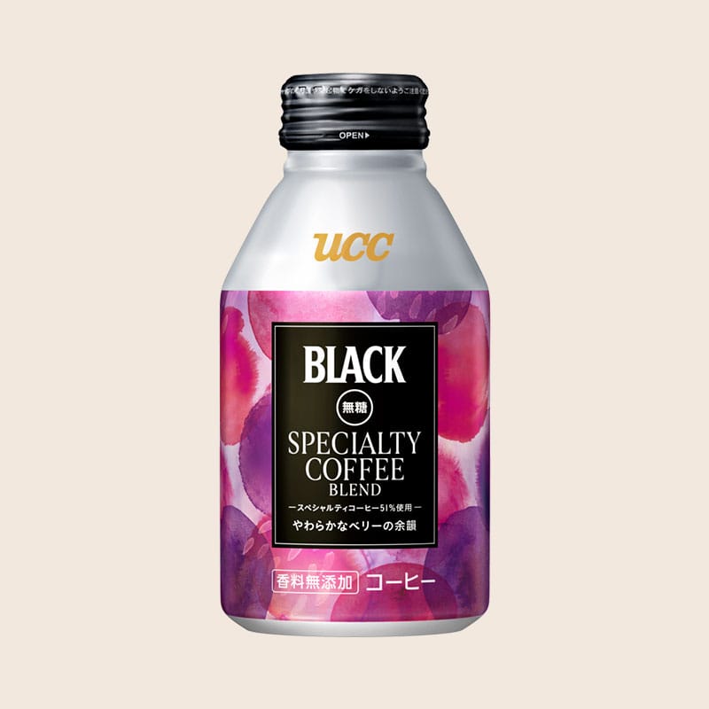 UCC BLACK無糖 スペシャルティコーヒーブレンド リキャップ缶275g