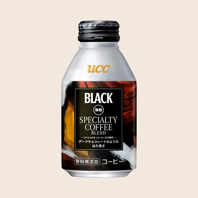 UCC BLACK無糖 スペシャルティコーヒーブレンド リキャップ缶275g（25年秋冬）