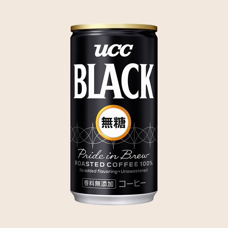 UCC BLACK無糖 缶185g
