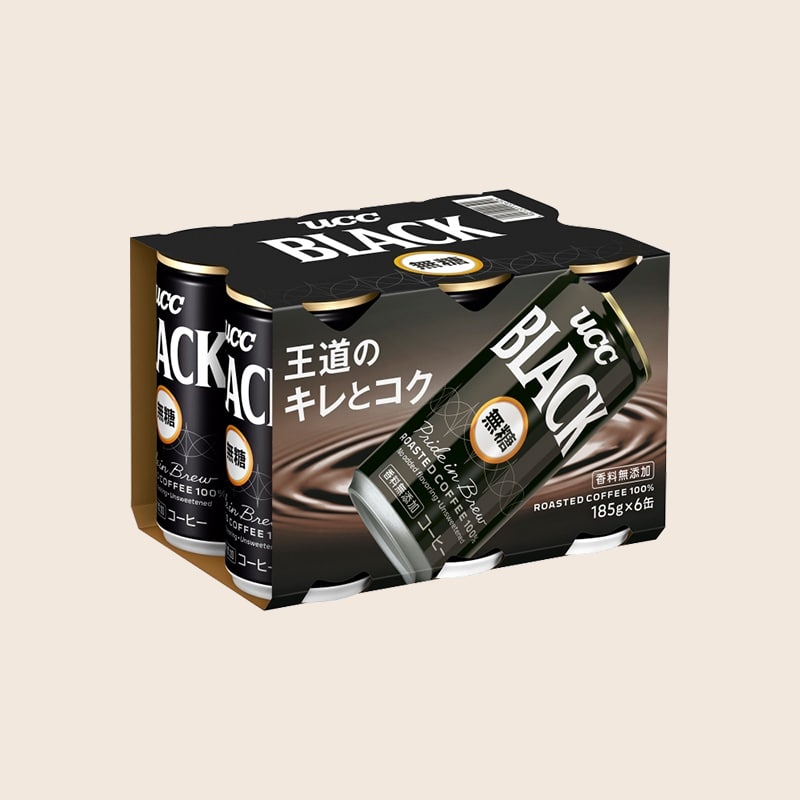 UCC BLACK無糖 缶 185g×6本 | UCC公式オンラインストア | コーヒー 通販