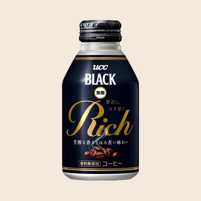 UCC BLACK無糖 RICH リキャップ缶 g   UCC公式オンラインストア