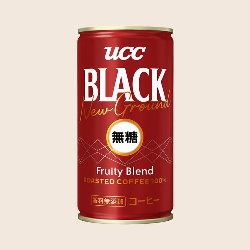 UCC BLACK無糖 New Ground Fruity Blend 缶185g