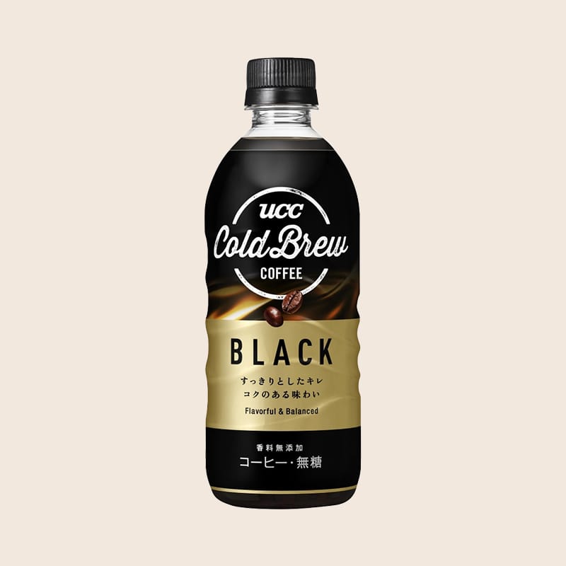 UCC COLD BREW BLACK PET500ml