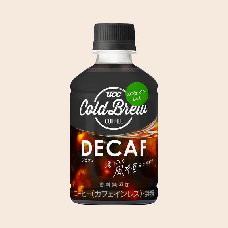 UCC COLD BREW DECAF PET280ml