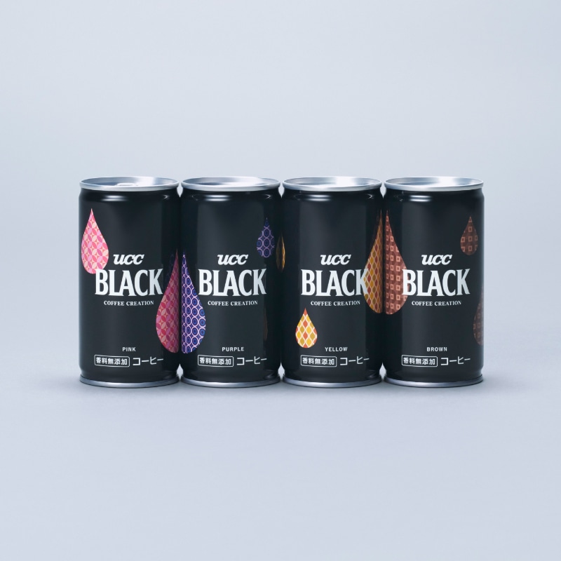 限定販売】UCC BLACK無糖 COFFEE CREATION缶 185g 4種アソート | UCC