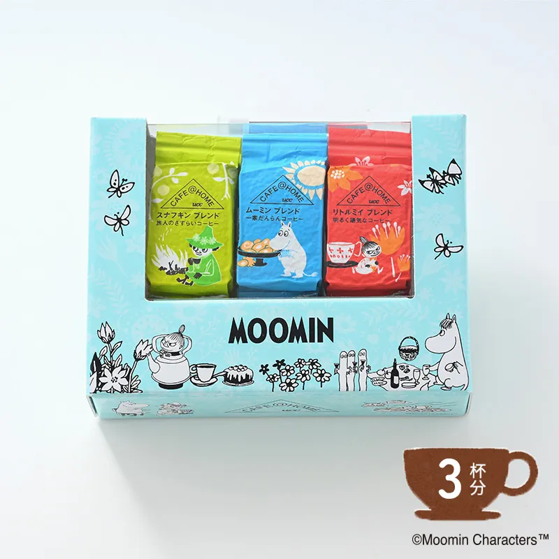 CAFE@HOME ムーミン谷 ゆかいな仲間セット 3杯分 | UCC公式オンライン