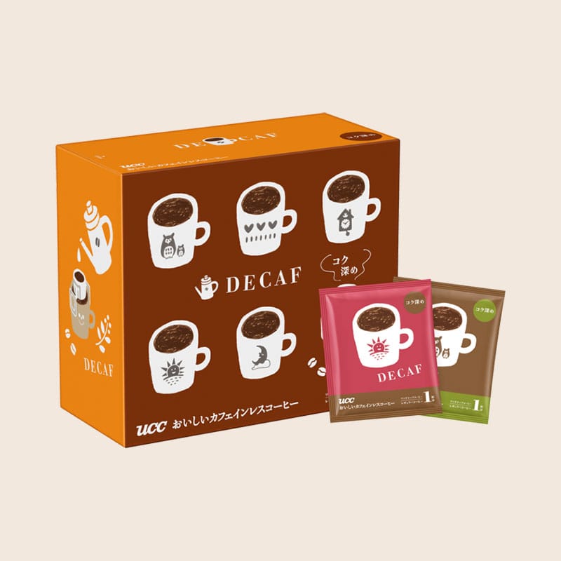 【EC限定】UCC おいしいカフェインレスコーヒー ワンドリップコーヒー コク深め 50杯分