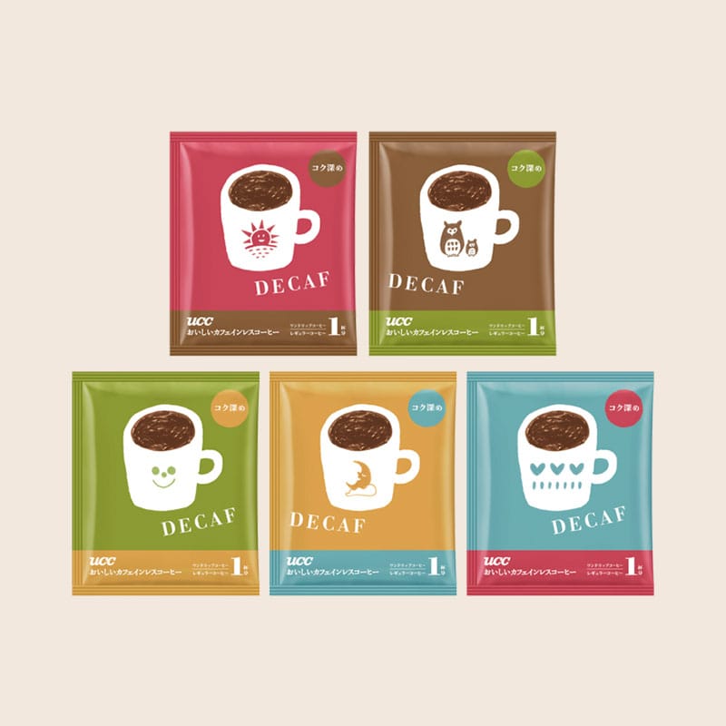 【EC限定】UCC おいしいカフェインレスコーヒー ワンドリップコーヒー コク深め 50杯分