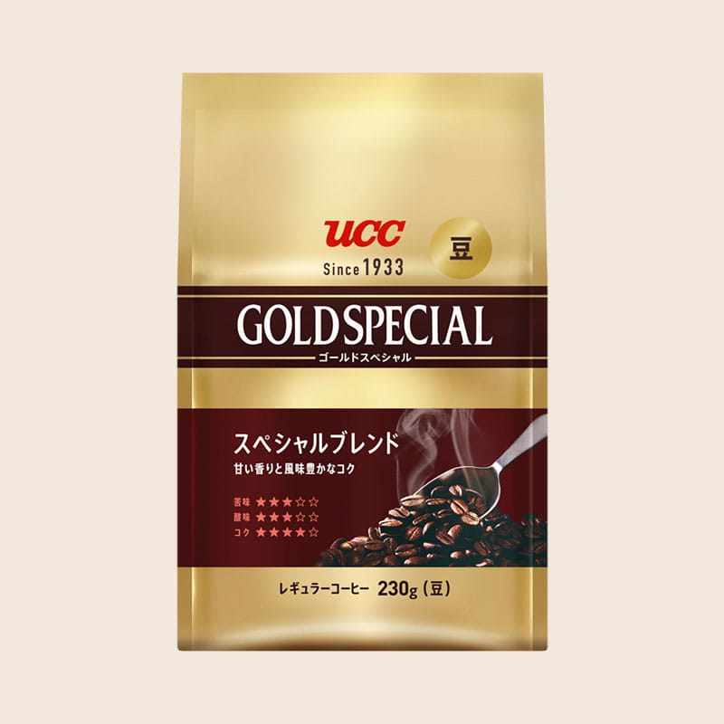 UCC ゴールドスペシャル 炒り豆 スぺシャルブレンド 230g（豆）