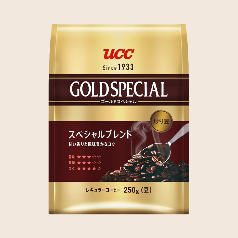 UCC ゴールドスペシャル 炒り豆 スぺシャルブレンド 250g（豆）