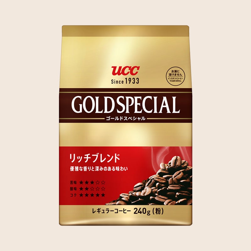 UCC ゴールドスペシャル リッチブレンド 240g（粉）