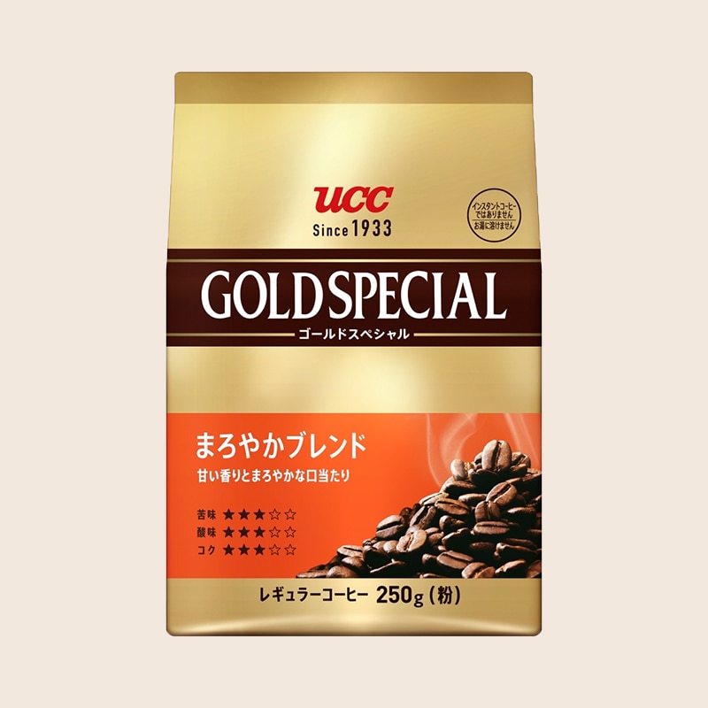 UCC ゴールドスペシャル まろやかブレンド 250g（粉）