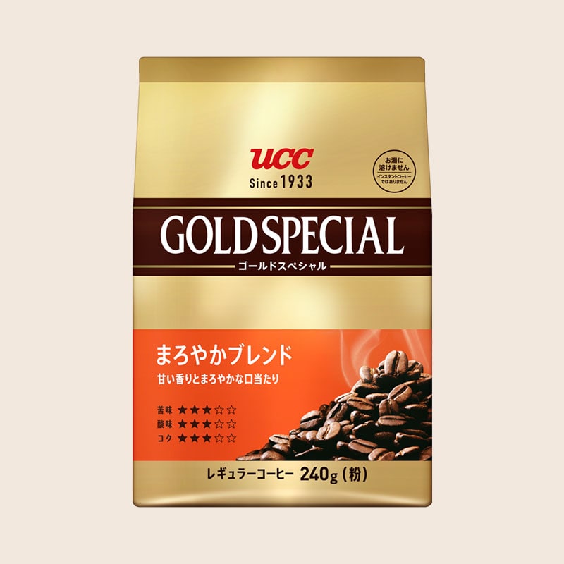 【アウトレット】UCC ゴールドスペシャル まろやかブレンド 240g（粉）