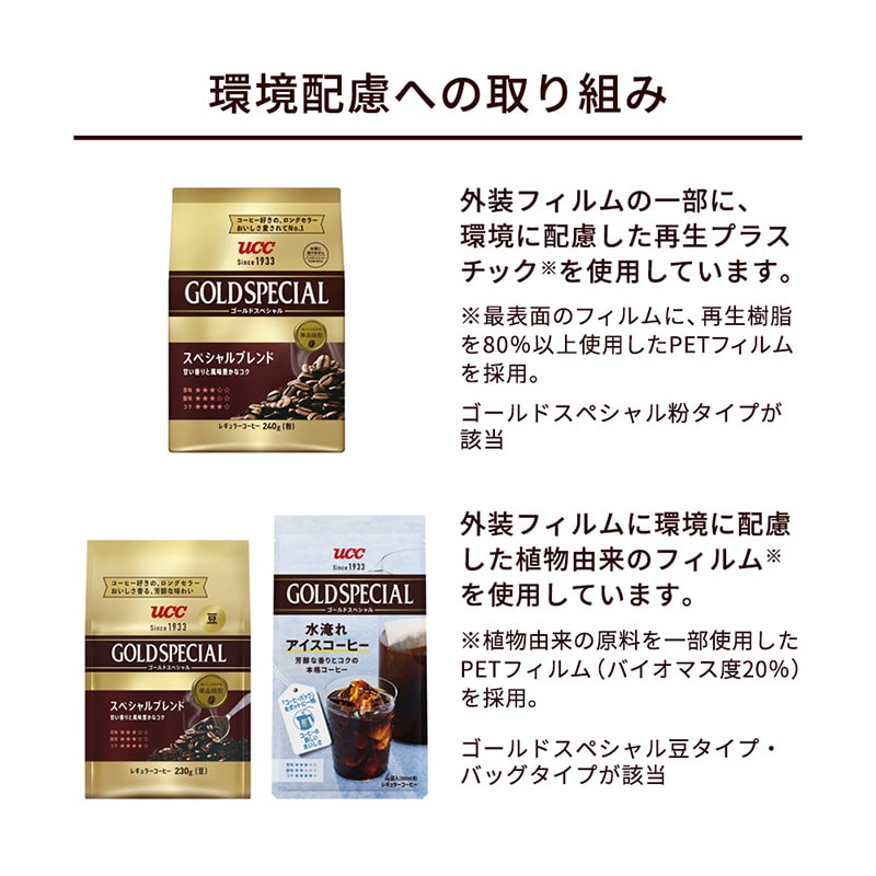 UCC ゴールドスペシャル コーヒーバッグ 水淹れアイスコーヒー 4袋