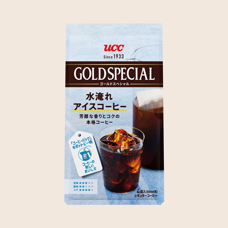【アウトレット】UCC ゴールドスペシャル コーヒーバッグ 水淹れアイスコーヒー 4袋