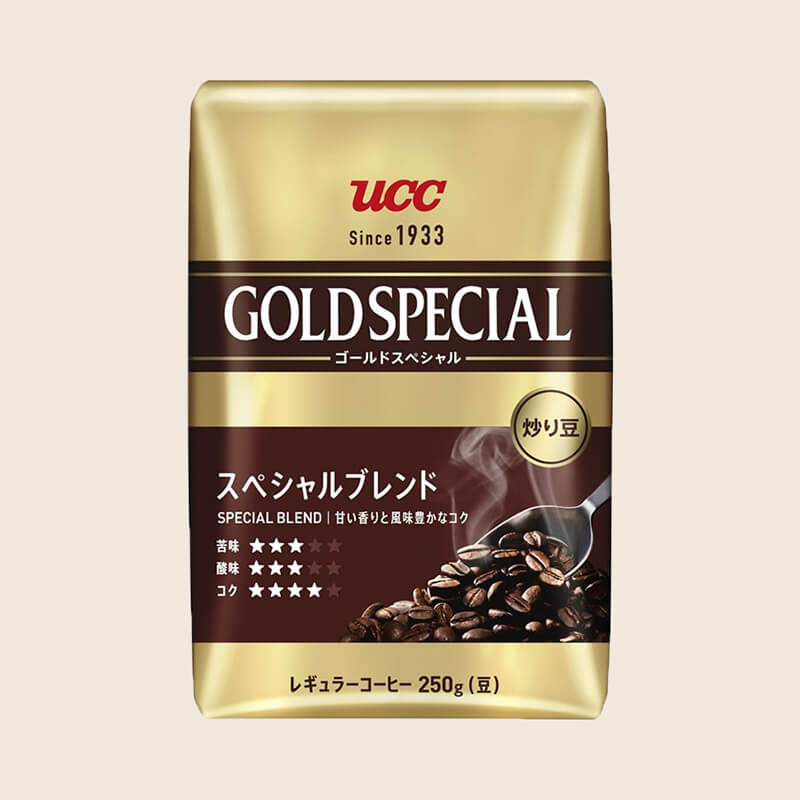 UCC ゴールドスペシャル 炒り豆 スぺシャルブレンド 250g（豆）