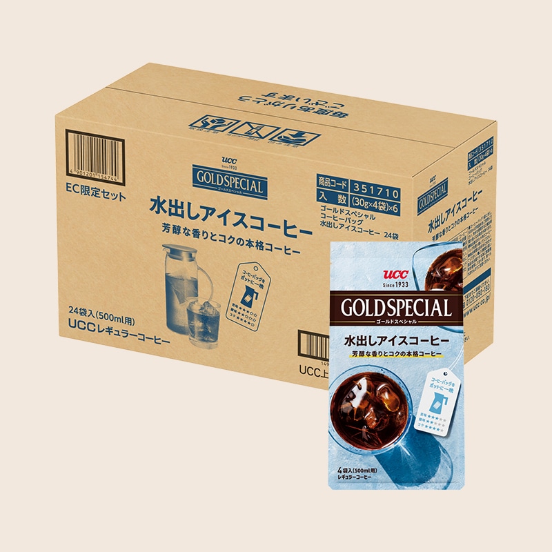 【EC限定】UCC ゴールドスペシャル コーヒーバッグ 水出しアイスコーヒー 24P