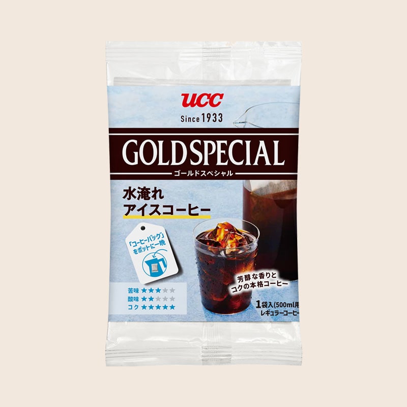 【アウトレット】25%OFF！＜ケース＞UCC ゴールドスペシャル コーヒーバッグ 水淹れアイスコーヒー 48杯分（4袋入×12個）