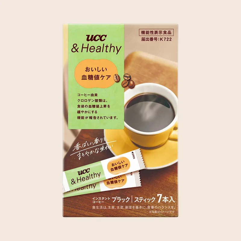 UCC ＆Healthy おいしい血糖値ケア スティックコーヒー 7本入