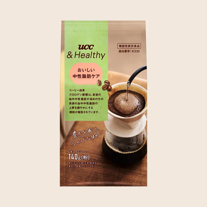 UCC ＆Healthy おいしい中性脂肪ケア 140g（粉）