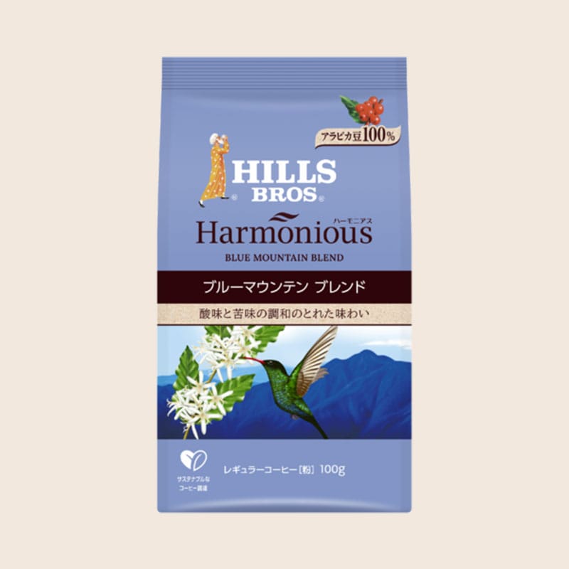 ヒルス ハーモニアス ブルーマウンテンブレンド 100g（粉）