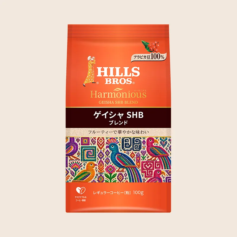 ヒルス ハーモニアス ゲイシャSHBブレンド 100g （粉）