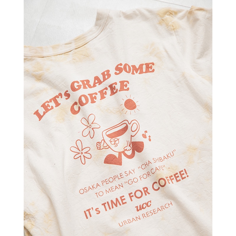 【限定コラボTシャツ】UCC × URBAN RESEARCH CHA SHIBAKO TEE（UCCミルクコーヒーコラボパッケージ）