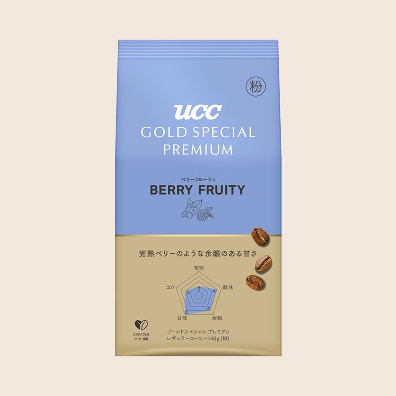 UCC GOLD SPECIAL PREMIUM ベリーフルーティ 140g （粉）