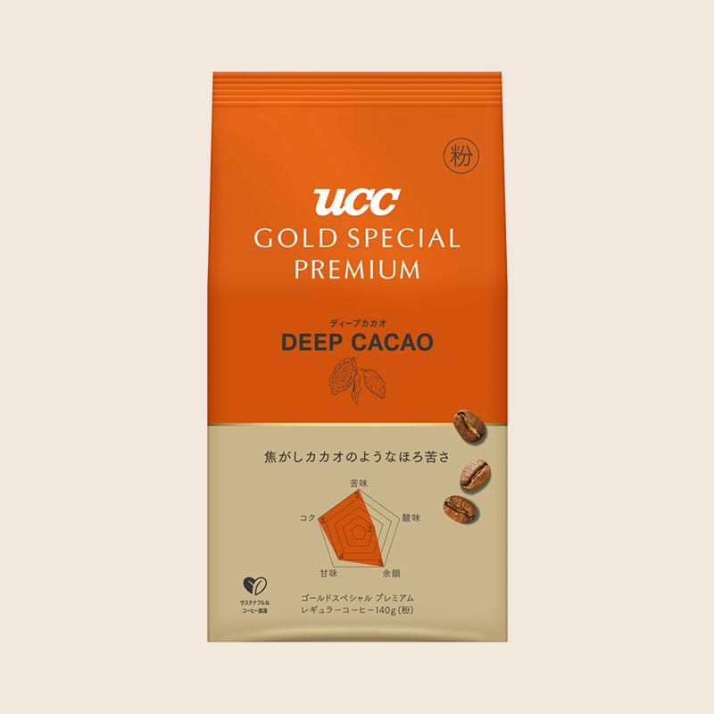UCC GOLD SPECIAL PREMIUM ディープカカオ 140g （粉）
