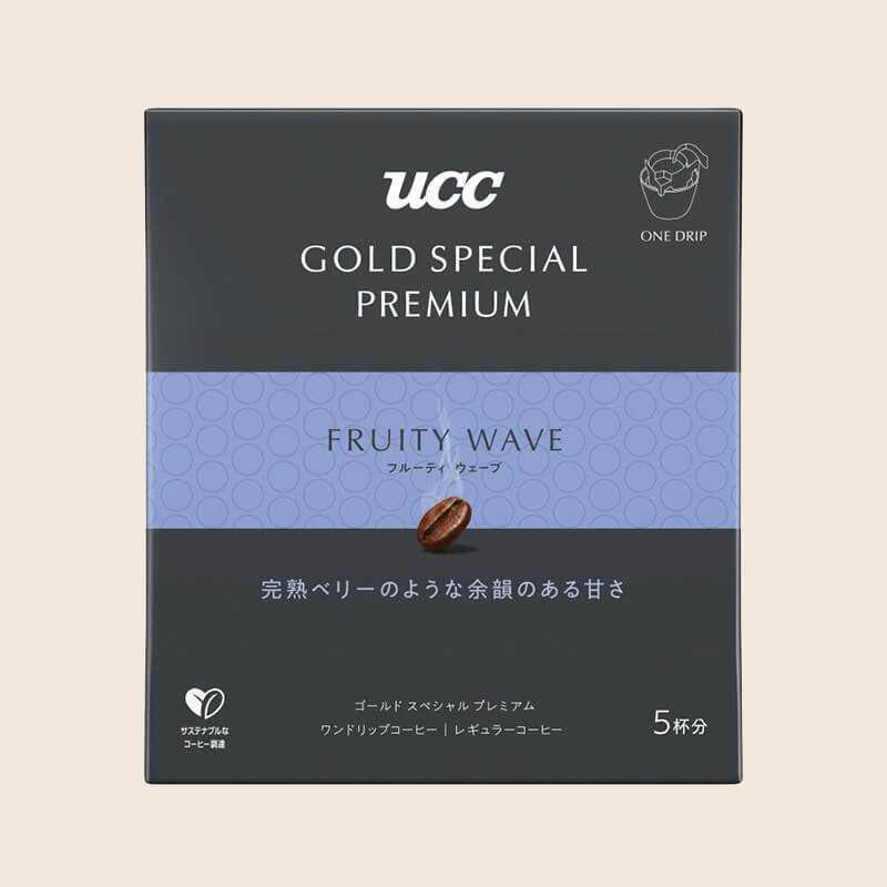 UCC GOLD SPECIAL PREMIUM ワンドリップコーヒー フルーティウェーブ 5杯分