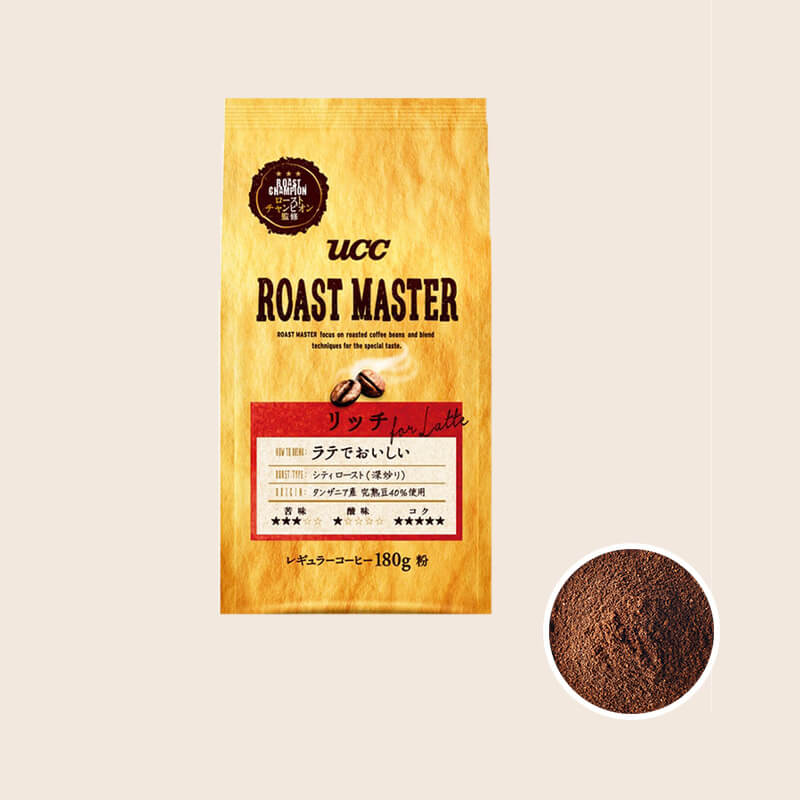 UCC ROAST MASTER リッチ for LATTE コーヒー 豆 (粉) 180g×2個 J8oFbSgMyI, コーヒー -  esquelles.org