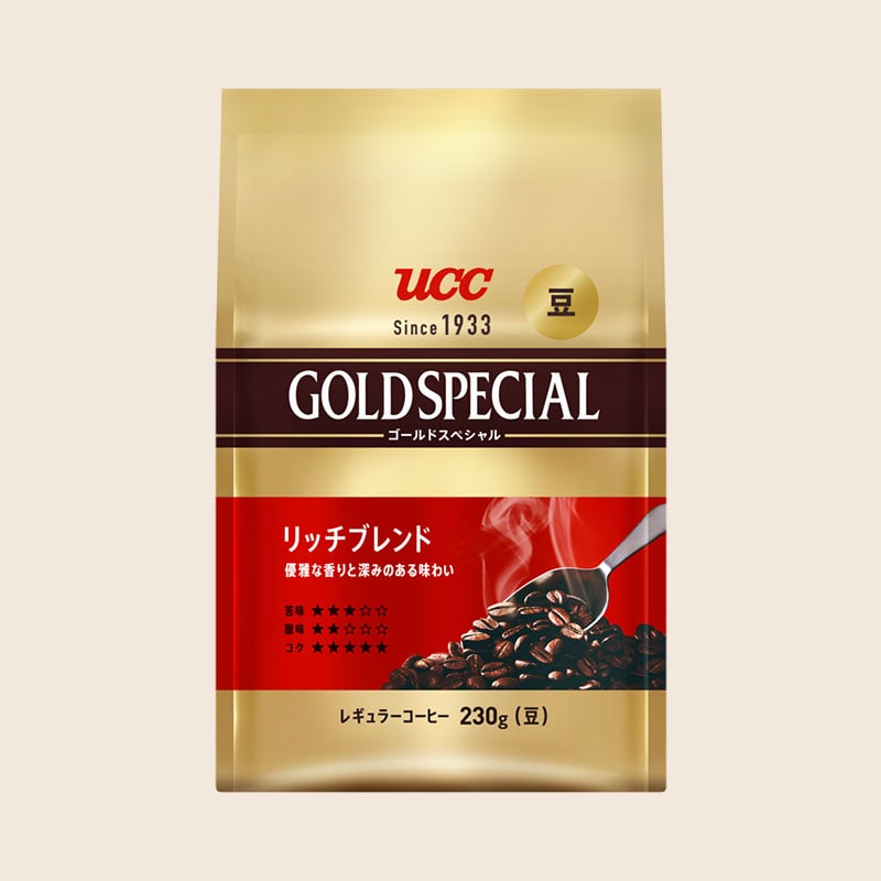 【大容量】UCC ゴールドスペシャル 炒り豆 アソートセット 1,380g（230g×6袋）