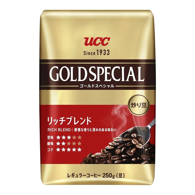【アウトレット】UCC ゴールドスペシャル 炒り豆 アソートセット1.5kg（250g×6袋）
