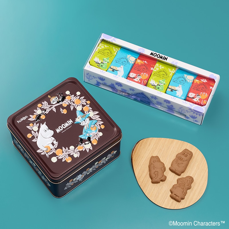 CAFE@HOME ムーミン谷 ゆかいな仲間セット 6杯分&ビスケット（ココア）