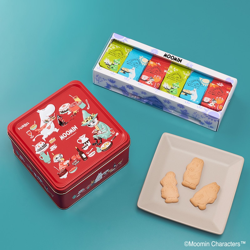 CAFE@HOME ムーミン谷 ゆかいな仲間セット 6杯分&ビスケット（ミックスベリー）