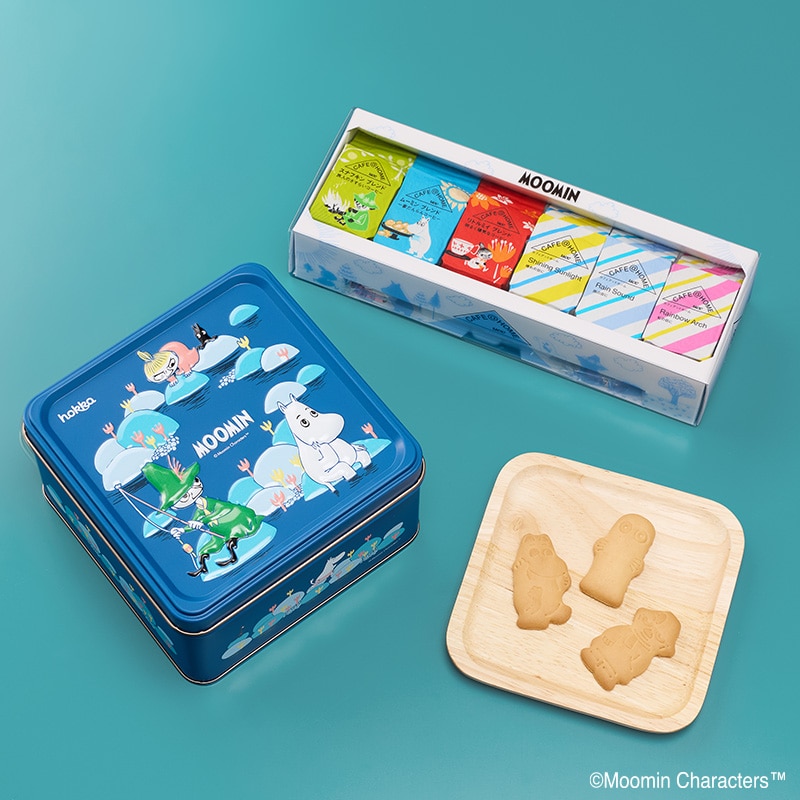 CAFE@HOME ムーミン谷 お出かけセット 6杯分&ビスケット（ミルク）