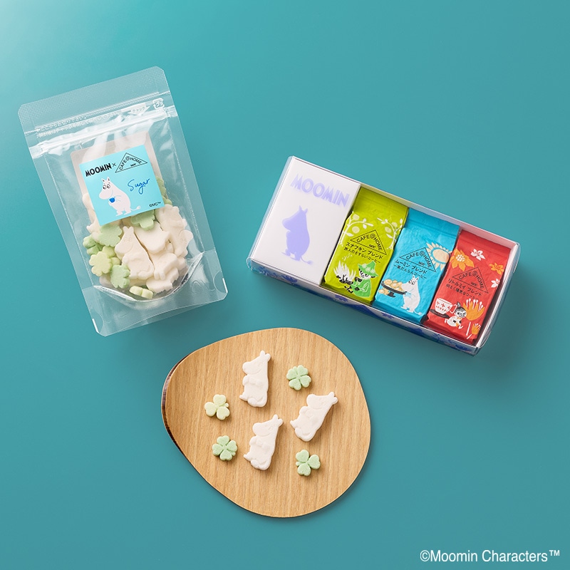CAFE@HOME ムーミン谷 ゆかいな仲間セット 3杯分&CAFE＠HOME ムーミンシュガー