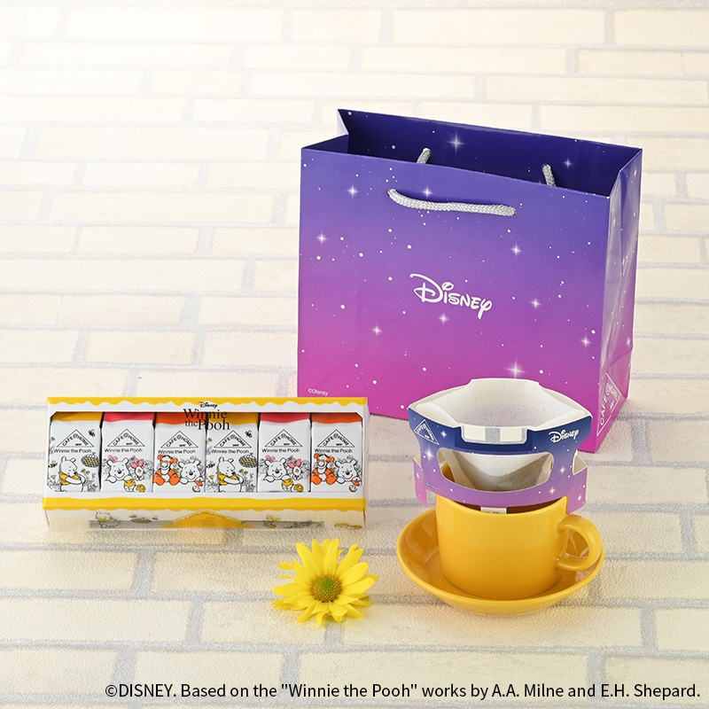 CAFE@HOME POOH＆FRIENDS 6杯セット＜限定紙手提げ袋付き＞