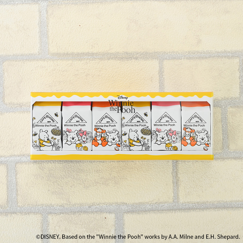 CAFE@HOME POOH＆FRIENDS 6杯セット＜限定紙手提げ袋付き＞