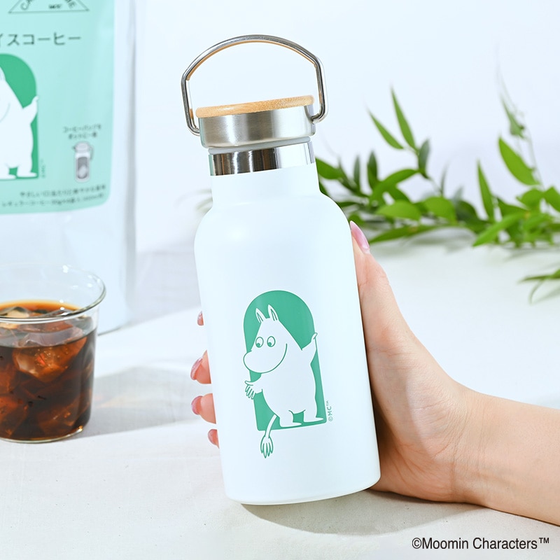 【数量限定】CAFE@HOME ムーミン水淹れアイスコーヒー&ステンレスボトル＆巾着セット（80周年デザイン）
