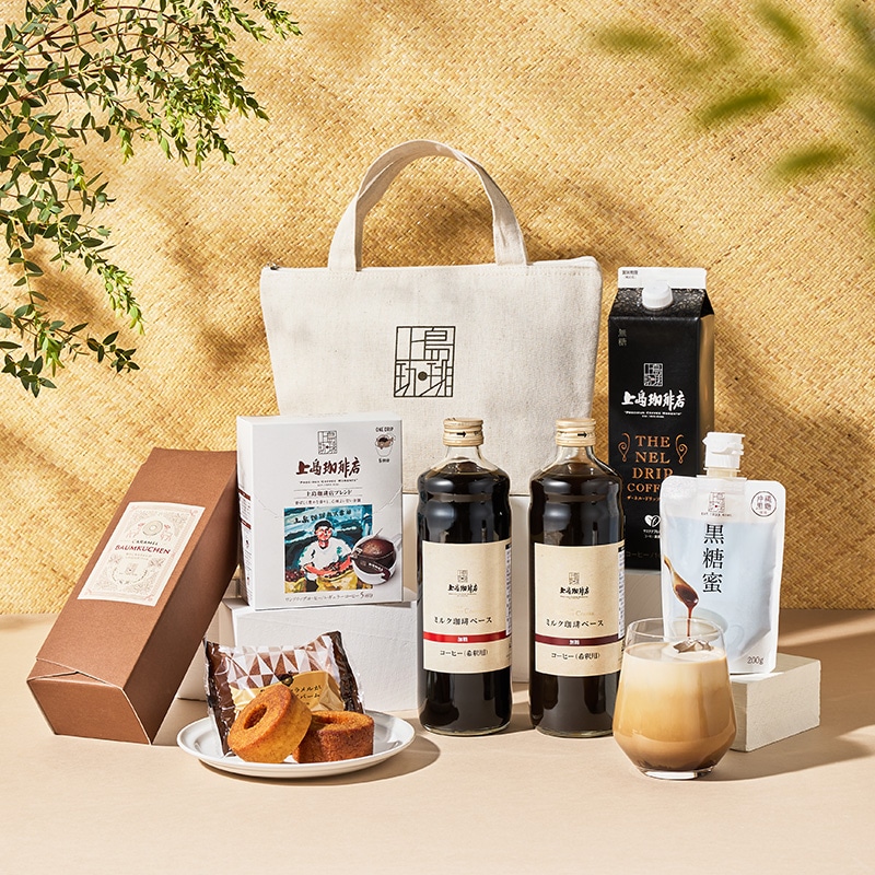 【送料無料】夏の福袋 上島珈琲店 飲み比べセット 限定オリジナル保冷ランチバッグ付き