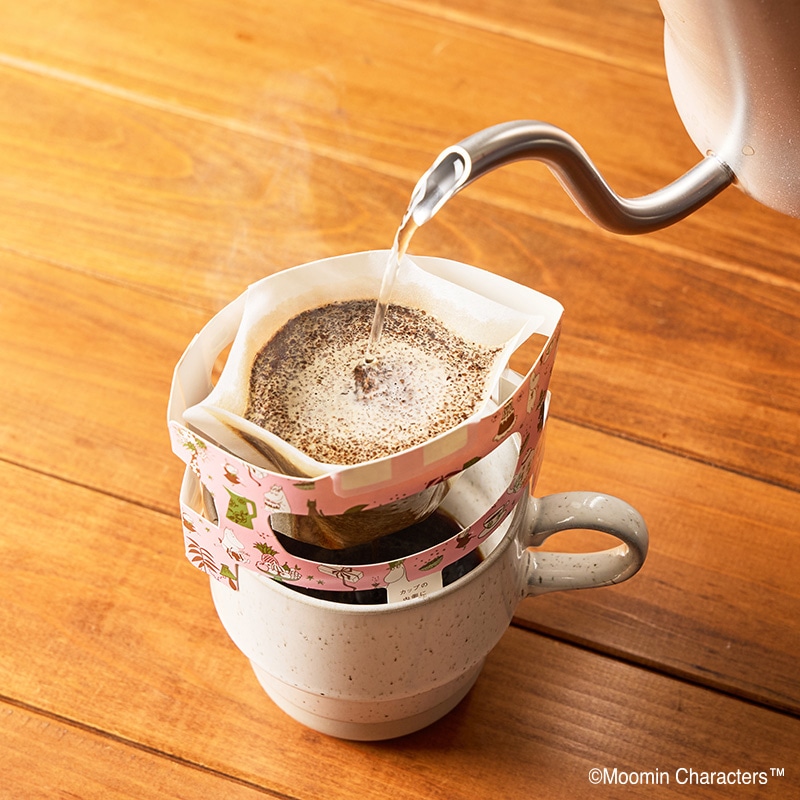 【2025冬季限定】CAFE@HOME ムーミン谷 ゆかいな仲間セット 6杯分&シナモンブレッドココア