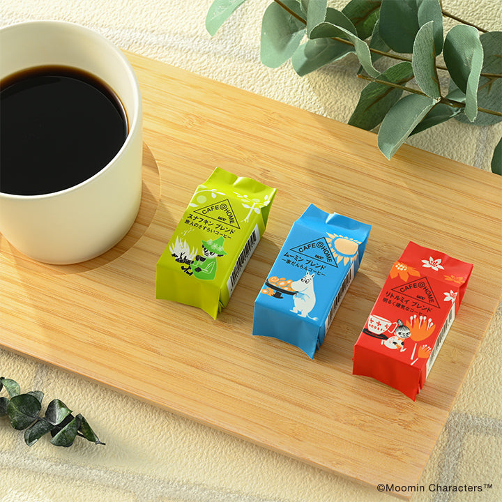 【2025冬季限定】CAFE@HOME ムーミン谷 ゆかいな仲間セット 6杯分&シナモンブレッドココア