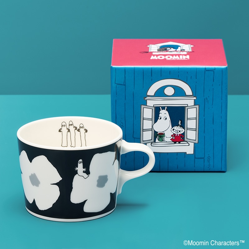 【送料無料】＜選べる4種のマグ＞CAFE@HOME ムーミン谷 ゆかいな仲間セット 6杯分＆ムーミンシュガー＆マグセット