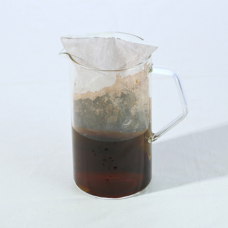 【数量限定】CAFE@HOME ムーミン谷 水淹れアイスコーヒー&ガラスロングタンブラー（ヨクサル&スナフキン）セット
