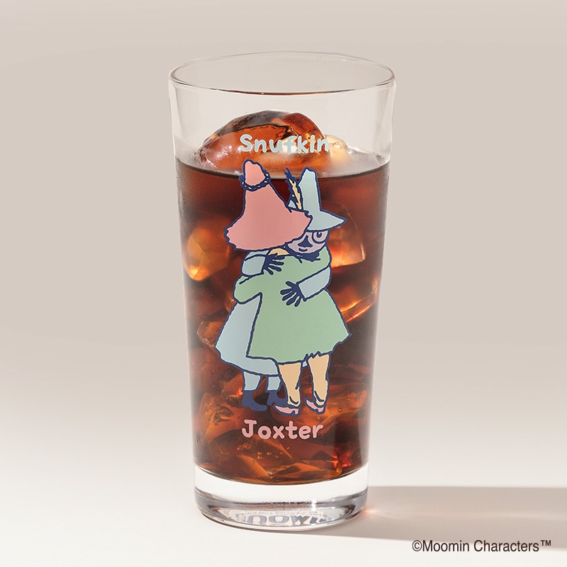 【数量限定】CAFE@HOME ムーミン谷 水淹れアイスコーヒー&ガラスロングタンブラー（ヨクサル&スナフキン）セット