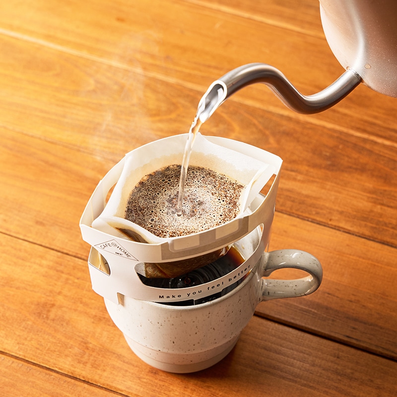 【夏の福袋2026】CAFE@HOME ワンドリップコーヒー18杯&限定クリアミニバッグセット