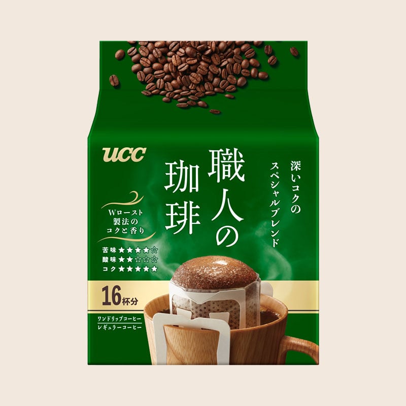 UCC 職人の珈琲 ワンドリップコーヒー 深いコクのスペシャルブレンド 16杯分