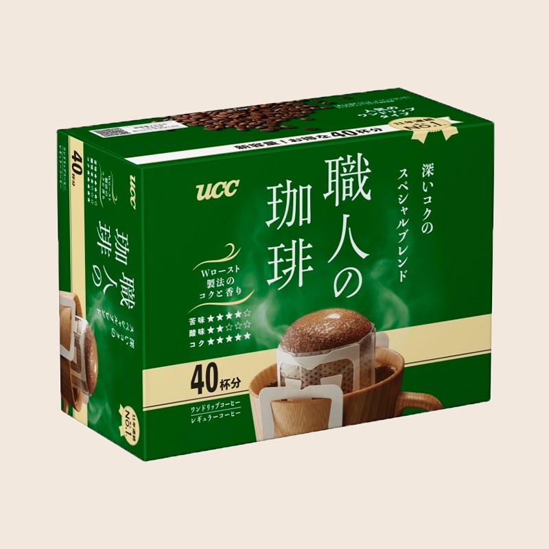 【アウトレット】UCC 職人の珈琲 ワンドリップコーヒー 深いコクのスペシャルブレンド 40杯分